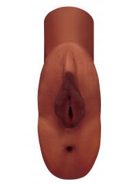 Коричневый мастурбатор Perfect Pussy Double Stroker - Pipedream - в Новочебоксарске купить с доставкой