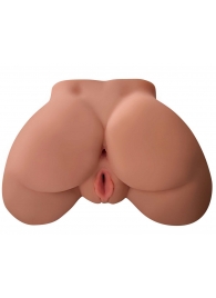 Кофейный мастурбатор-полуторс Perfect Ass Masturbator - Pipedream - в Новочебоксарске купить с доставкой