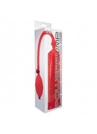 Красная вакуумная помпа Power Pump Red - Toy Joy - в Новочебоксарске купить с доставкой
