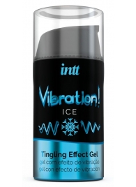 Жидкий интимный гель с эффектом вибрации Vibration! Ice - 15 мл. - INTT - купить с доставкой в Новочебоксарске