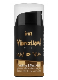 Жидкий интимный гель с эффектом вибрации Vibration! Coffee - 15 мл. - INTT - купить с доставкой в Новочебоксарске