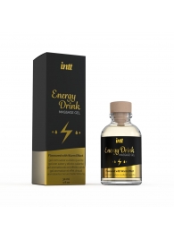 Массажный гель с согревающим эффектом Energy Drink - 30 мл. - INTT - купить с доставкой в Новочебоксарске