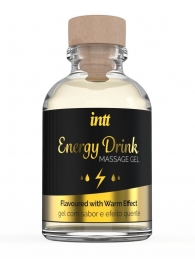 Массажный гель с согревающим эффектом Energy Drink - 30 мл. - INTT - купить с доставкой в Новочебоксарске