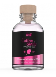 Массажный гель с согревающим эффектом Cotton Candy - 30 мл. - INTT - купить с доставкой в Новочебоксарске