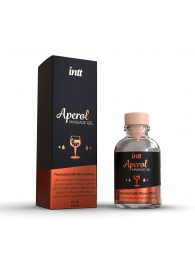 Массажный гель с согревающим эффектом Aperol - 30 мл. - INTT - купить с доставкой в Новочебоксарске