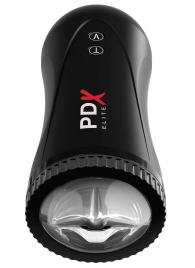Черный автоматический мастурбатор-ротик Moto Stroker - Pipedream - в Новочебоксарске купить с доставкой