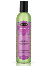 Массажное масло Naturals Island Passion Berry с ароматом тропических фруктов - 236 мл. - Kama Sutra - купить с доставкой в Новочебоксарске
