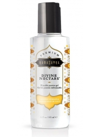 Гель-лубрикант на водной основе Divine Nectars Vanilla с ароматом ванили - 150 мл. - Kama Sutra - купить с доставкой в Новочебоксарске