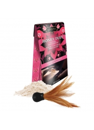 Пудра для тела Honey Dust Body Powder с ароматом клубники - 28 гр. - Kama Sutra - купить с доставкой в Новочебоксарске