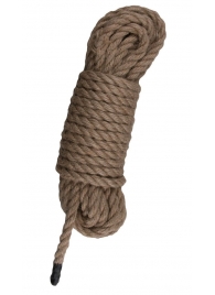 Пеньковая веревка для связывания Hemp Rope - 5 м. - Easy toys - купить с доставкой в Новочебоксарске