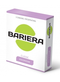 Классические презервативы Bariera Classic - 3 шт. - Bariera - купить с доставкой в Новочебоксарске