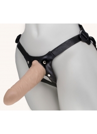 Пустотелый фаллопротез MEN STYLE - 17,5 см. - LOVETOY (А-Полимер) - купить с доставкой в Новочебоксарске