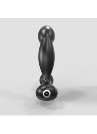 Черный вибромассажер простаты и промежности Prostate Pro с пультом ДУ - Bathmate - в Новочебоксарске купить с доставкой