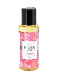 Массажное масло Pleasure Lab Delicate с ароматом пиона и пачули - 50 мл. - Pleasure Lab - купить с доставкой в Новочебоксарске