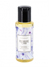 Массажное масло Pleasure Lab Enchanting с ароматом черной смородины и лаванды - 50 мл. - Pleasure Lab - купить с доставкой в Новочебоксарске