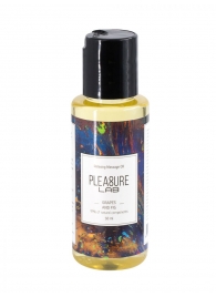 Массажное масло Pleasure Lab Relaxing с ароматом винограда и инжира - 50 мл. - Pleasure Lab - купить с доставкой в Новочебоксарске
