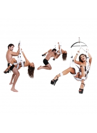 Секс-качели Fantasy Bondage Swing White - Pipedream - купить с доставкой в Новочебоксарске