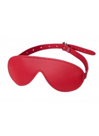 Красная маска Anonymo из искусственной кожи - ToyFa - купить с доставкой в Новочебоксарске