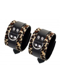 Наручники Anonymo с анималистическим принтом - ToyFa - купить с доставкой в Новочебоксарске