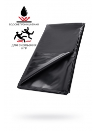 Черная простыня для секса из ПВХ - 220 х 200 см. - ToyFa - купить с доставкой в Новочебоксарске