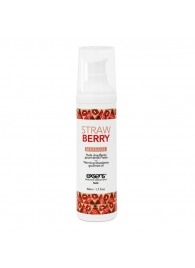 Разогревающее массажное масло  с ароматом клубники Gourmet Strawberry - 50 мл. - Exsens - купить с доставкой в Новочебоксарске