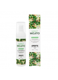 Разогревающее массажное масло с ароматом мохито Gourmet Mint Mojito - 50 мл. - Exsens - купить с доставкой в Новочебоксарске