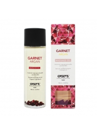 Органическое массажное масло GARNET ARGAN - 100 мл. - Exsens - купить с доставкой в Новочебоксарске
