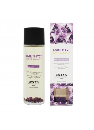 Органическое массажное масло AMETHYST SWEET ALMOND - 100 мл. - Exsens - купить с доставкой в Новочебоксарске