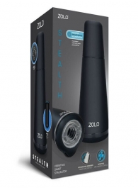 Вибрирующий смарт-мастурбатор ZOLO STEALTH - Zolo - в Новочебоксарске купить с доставкой