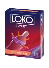 Стимулирующая насадка на пенис LOKO SWEET с возбуждающим эффектом - Sitabella - в Новочебоксарске купить с доставкой