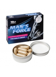 Пищевой концентрат для мужчин MANS FORCE  - 12 капсул - Sitabella - купить с доставкой в Новочебоксарске