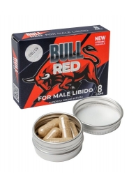 Пищевой концентрат для мужчин BULL RED - 8 капсул - Sitabella - купить с доставкой в Новочебоксарске