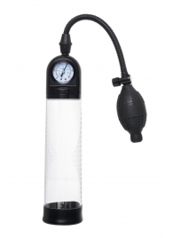 Прозрачная механическая помпа Roald с манометром - Sexus - в Новочебоксарске купить с доставкой