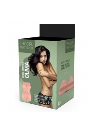 Телесный мастурбатор-вагина Olivia - Dream Toys - в Новочебоксарске купить с доставкой