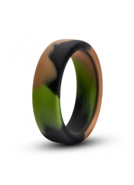 Эрекционное кольцо камуфляжной расцветки Silicone Camo Cock Ring - Blush Novelties - в Новочебоксарске купить с доставкой