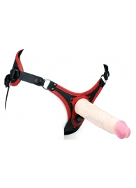 Пояс унисекс UNISEX Style с 2 насадками - LOVETOY (А-Полимер) - купить с доставкой в Новочебоксарске