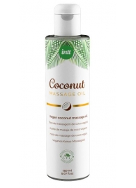 Массажное масло Vegan Coconut - 150 мл. - INTT - купить с доставкой в Новочебоксарске