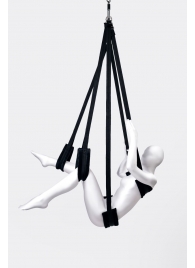 Черные секс-качели Anonymo №0503 - ToyFa - купить с доставкой в Новочебоксарске