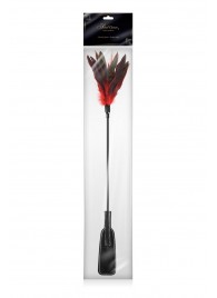 Стек-щекоталка Sweet Caress Feather Whip - 58 см. - Sweet Caress - купить с доставкой в Новочебоксарске