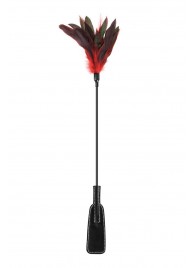Стек-щекоталка Sweet Caress Feather Whip - 58 см. - Sweet Caress - купить с доставкой в Новочебоксарске