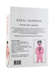 Надувная секс-кукла мужского пола - ToyFa - в Новочебоксарске купить с доставкой