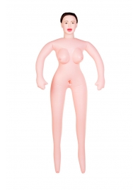 Надувная секс-кукла брюнетка с реалистичной головой - ToyFa - в Новочебоксарске купить с доставкой