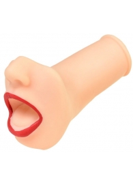 Мастурбатор-ротик с алыми губами - ToyFa - в Новочебоксарске купить с доставкой
