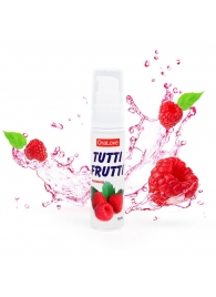 Гель-смазка Tutti-frutti с малиновым вкусом - 30 гр. - Биоритм - купить с доставкой в Новочебоксарске
