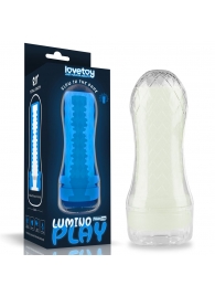 Светящийся в темноте мастурбатор Lumino Play Masturbator Ribbed - Lovetoy - в Новочебоксарске купить с доставкой