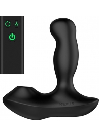 Черный вибратор-ротатор для стимуляции простаты Nexus Revo Air - Nexus Range - в Новочебоксарске купить с доставкой