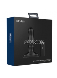 Черный вибростимулятор простаты Nexus Bolster - 12,3 см. - Nexus Range - в Новочебоксарске купить с доставкой