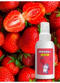 Универсальная смазка с ароматом клубники  Москва Вкусная  - 100 мл. - Москва - купить с доставкой в Новочебоксарске