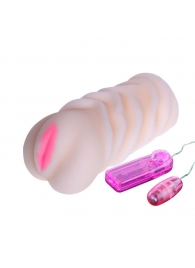 Вибрирующий мастурбатор со входом-вагиной - Baile - в Новочебоксарске купить с доставкой
