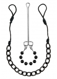 Интимные украшения с бусинами NIPPLE   CLIT JEWELRY - Pipedream - купить с доставкой в Новочебоксарске